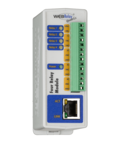 WebRelay Quad 4 Relay Module