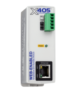 X-405 web-enabled temperature and humidity monitoring