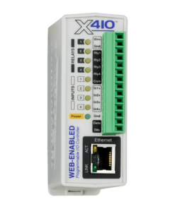 X-410 - 4 input and 4 relay programmable controller