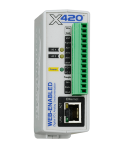X-420 - web-enabled instrumentation-grade data acquisition